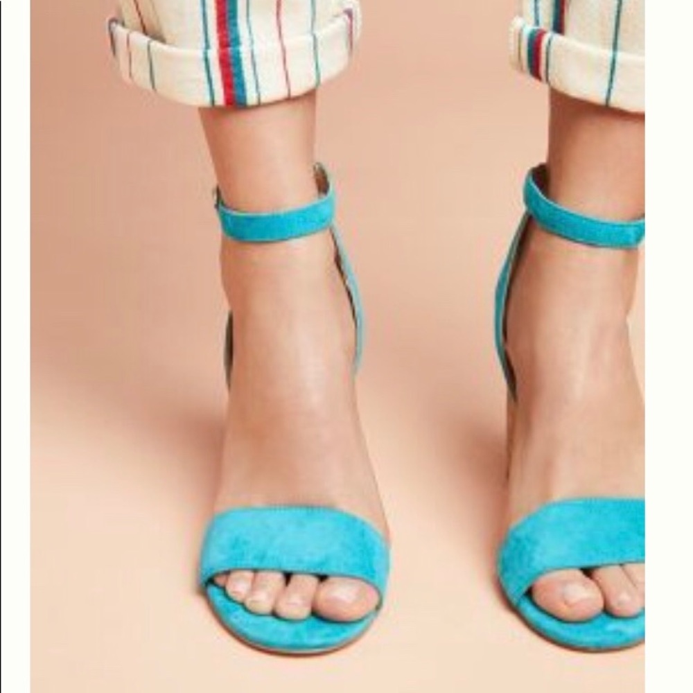 Anthropologie festive heels
